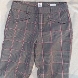 Plaid Grey Trouser Pants